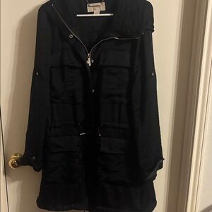 Michael Kors Black Utility Jacket